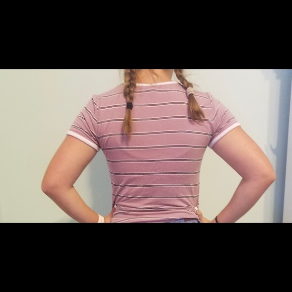 Pink republic striped shirt - Picture 2 of 4